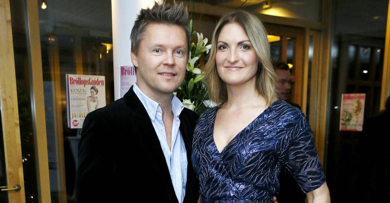 Johan Becker med frun Carola 2014.