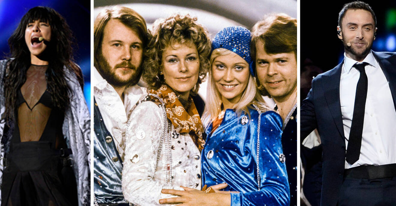 Loreen, ABBA och Måns Zelmerlöw