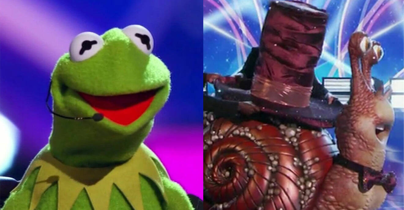 Kermit the Frog från Mupparna i Masked Singer USA 2021