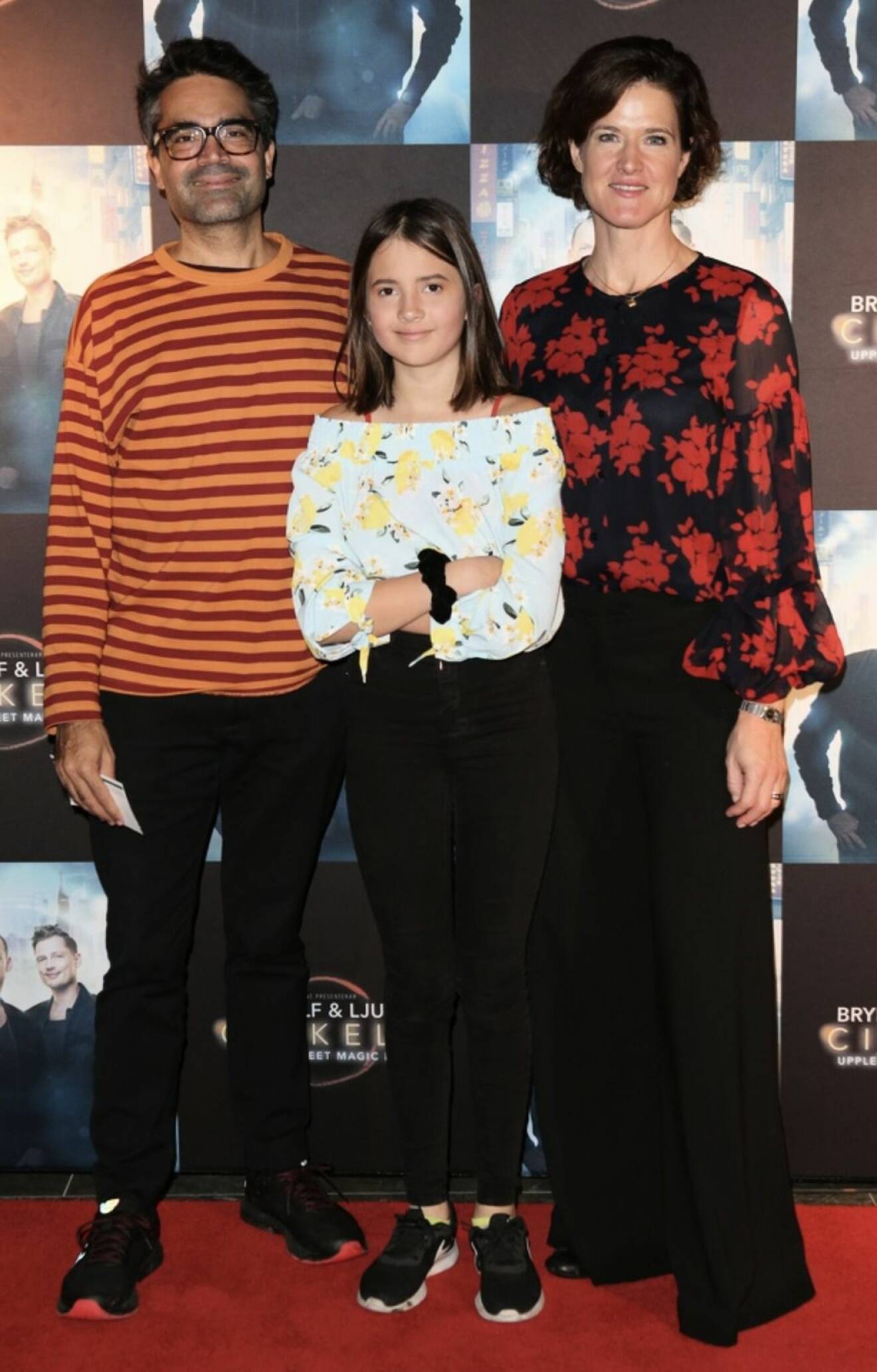 David Batra, Anna Kinberg Batra och dottern Elvira.