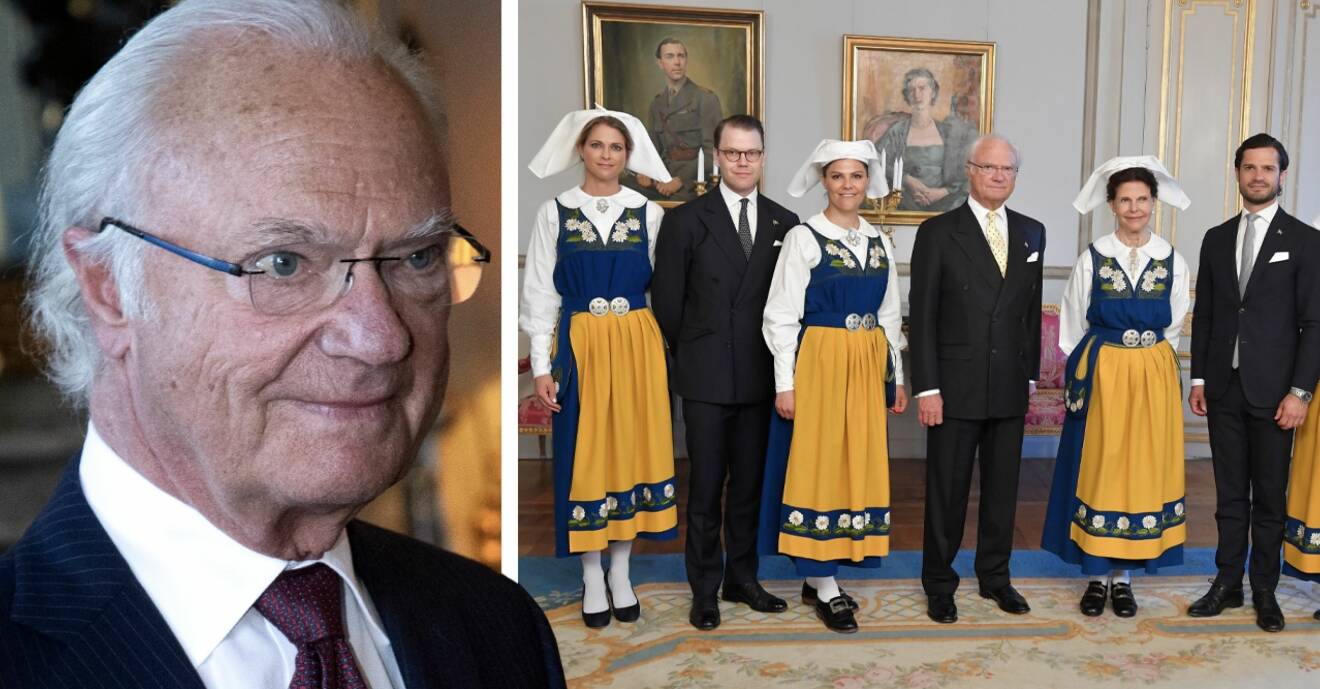 Carl XVI Gustaf och kungafamiljen