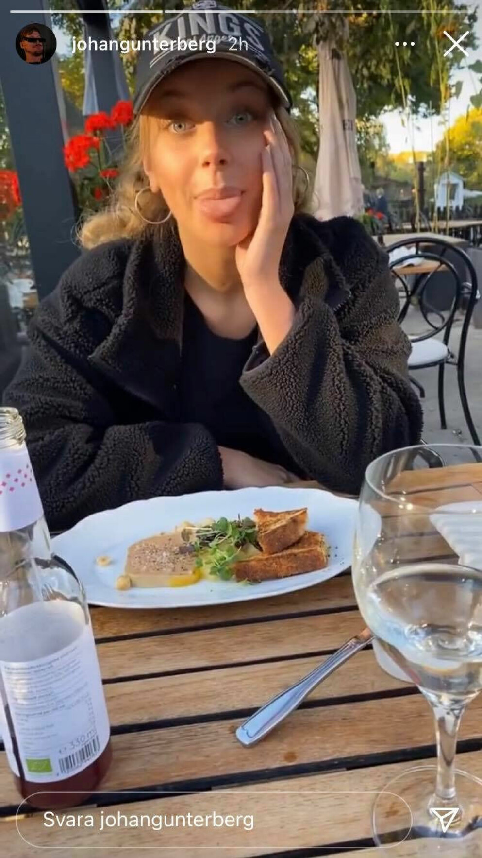 På bild artisten Hanna Ferm.