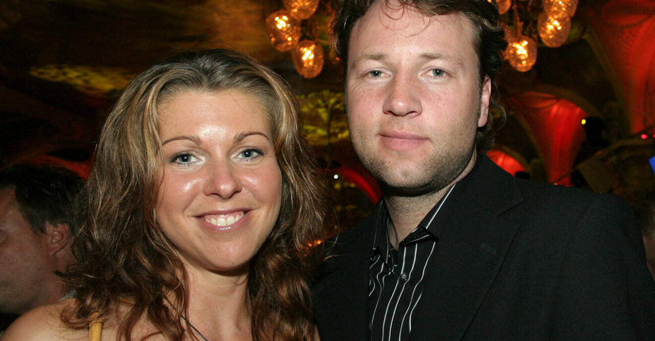 Maria Bild (Karlsson) med maken Andreas 2006.