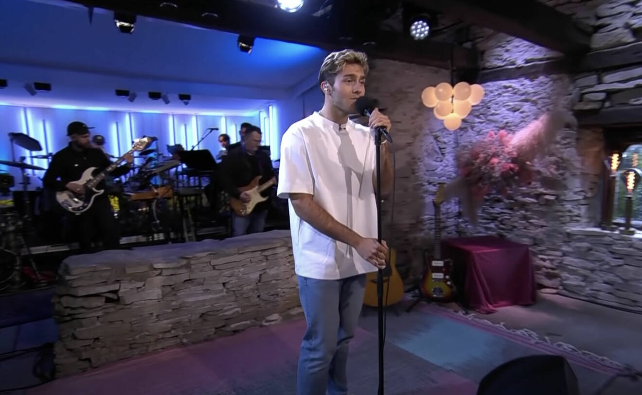 Benjamin Ingrosso sjunger Långsamt farväl i Så mycket bättre 2020