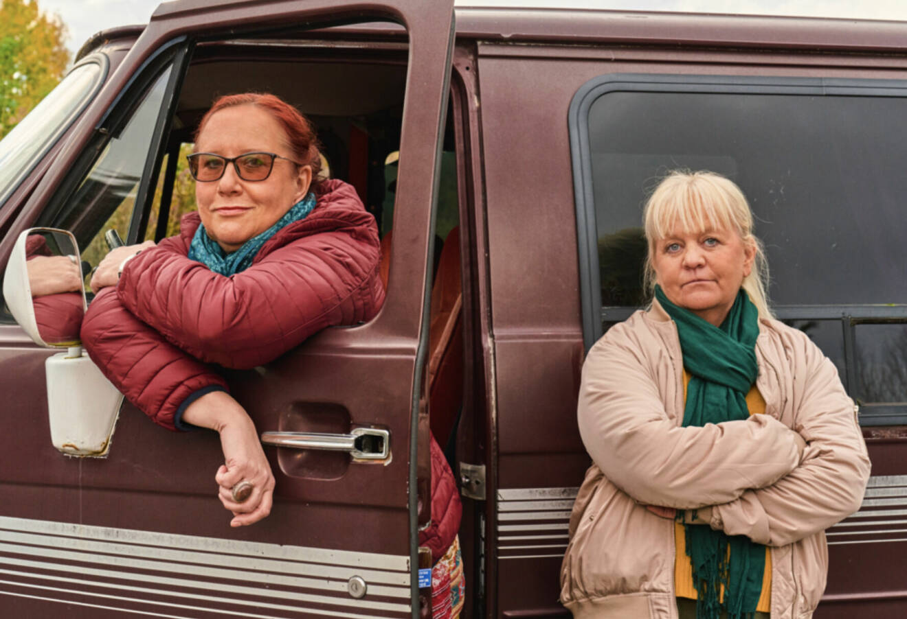 Birgitta och Pirjo i Sveriges värsta bilförare