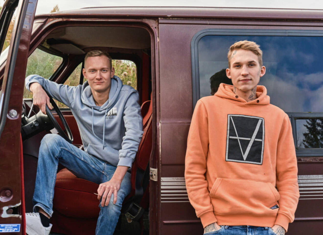 Emil och Oscar i Sveriges värsta bilförare 2022