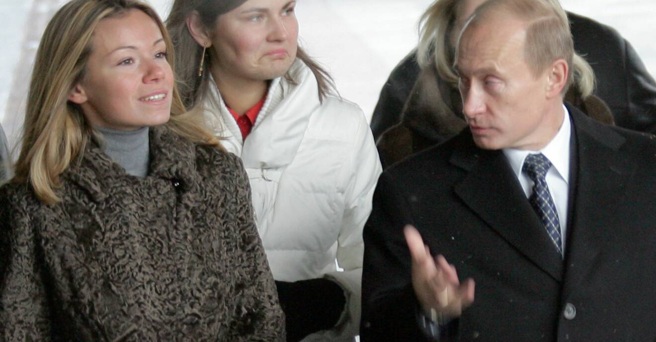 Maria Putina och Vladimir Putin