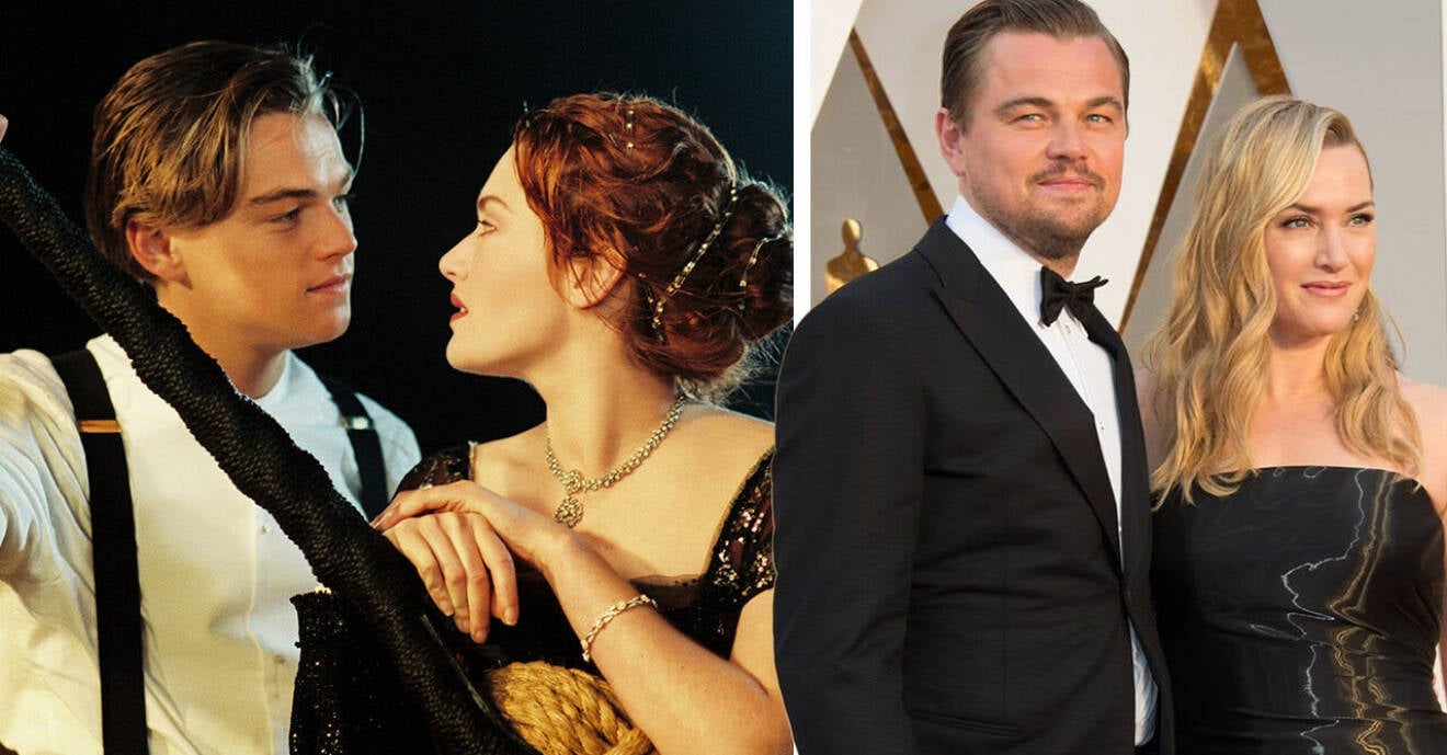 Leonardo DiCaprio och Kate Winslet