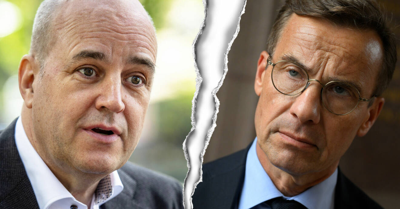 Fredrik Reinfeldt och Ulf Kristersson hade en kylig relation.