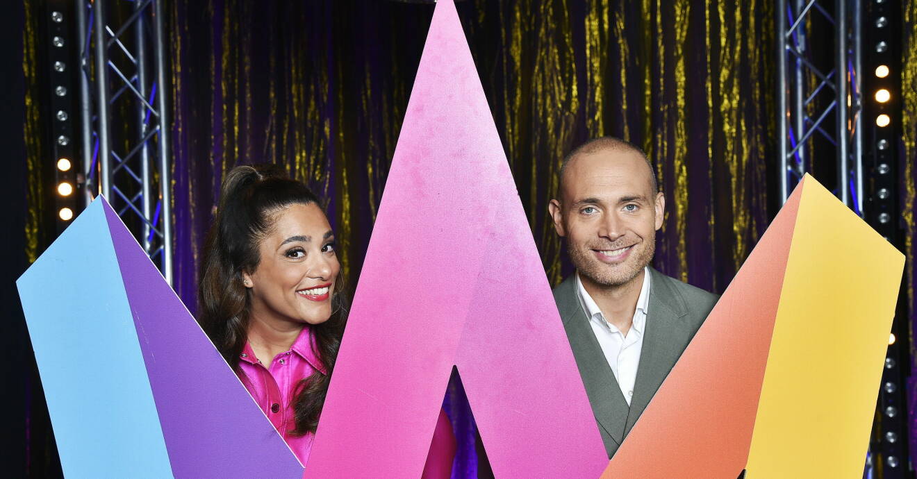 Farah Abadi och Jesper Rönndahl är de nya programledarduon för Melodifestivalen 2023, som går av stapeln den 3 februari.