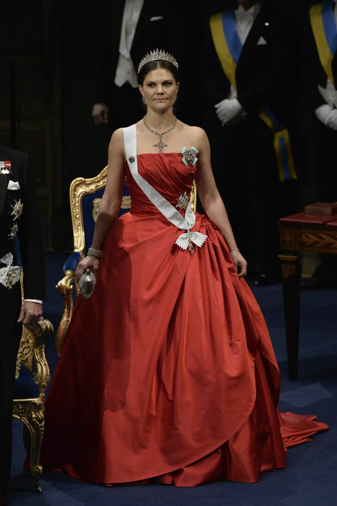Kronprinsessan Victoria på Nobelfesten 2014