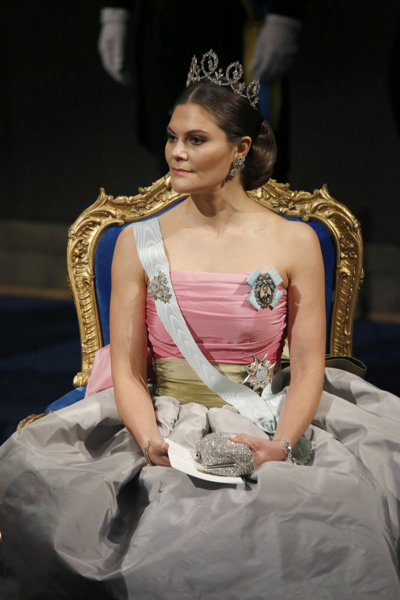 Kronprinsessan Victoria på Nobelfesten 2018
