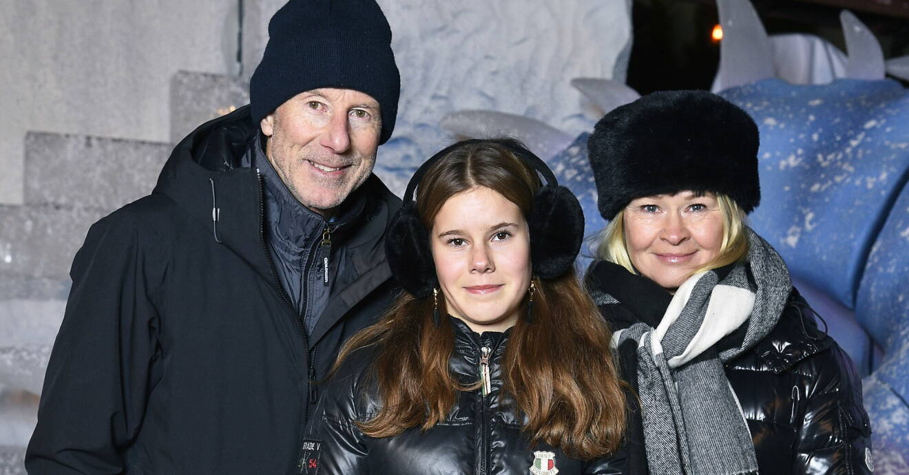 Ingemar, Iza och Tarja på invigningen av Gröna Lunds Winter Wonderland den 3 december i år.