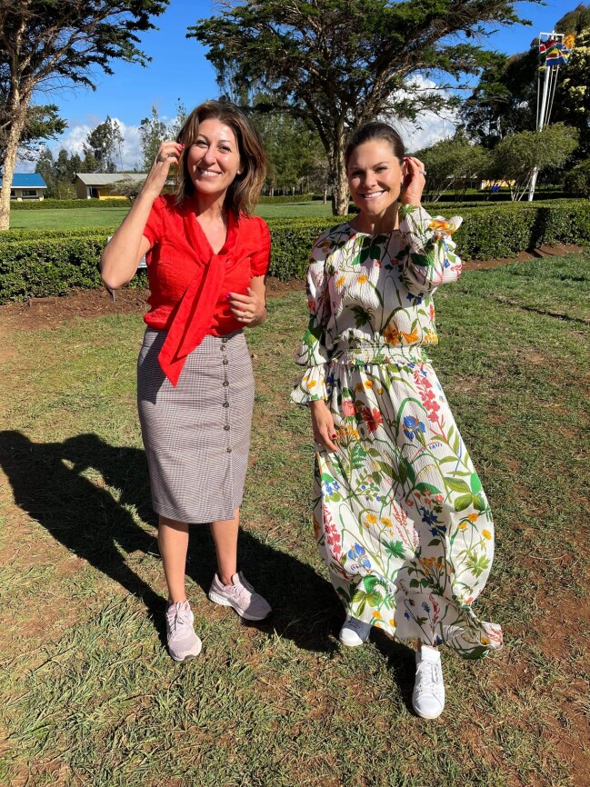 Foto: Privat Rania och kronprinsessan