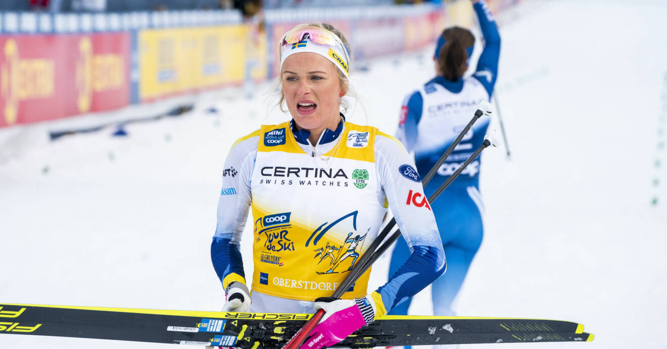Frida Karlsson på Tour de Ski.