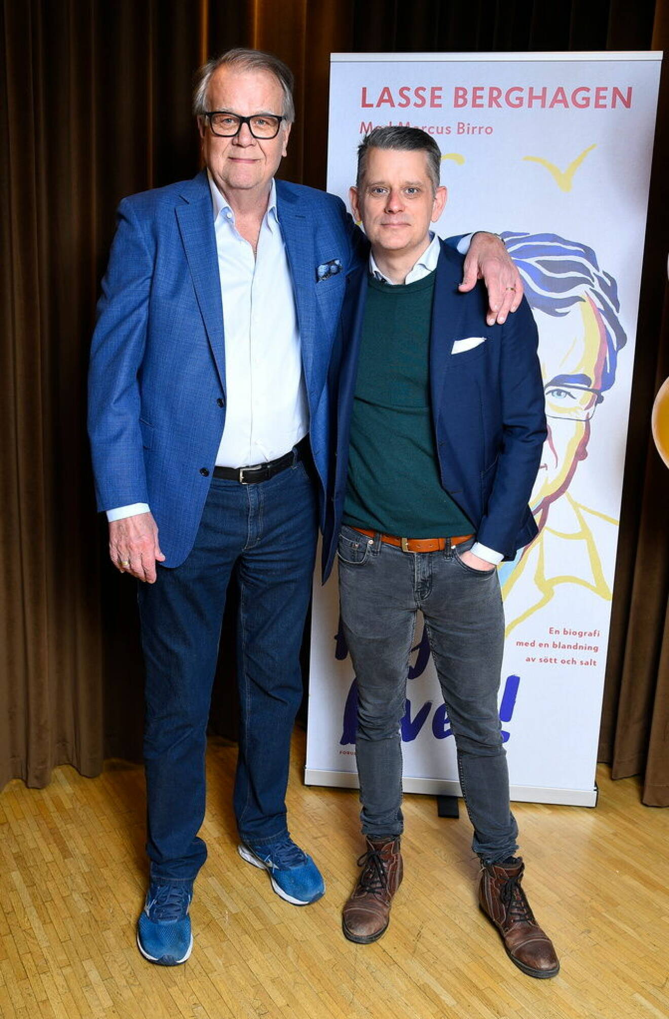 Lasse Berghagen och Marcus Birro