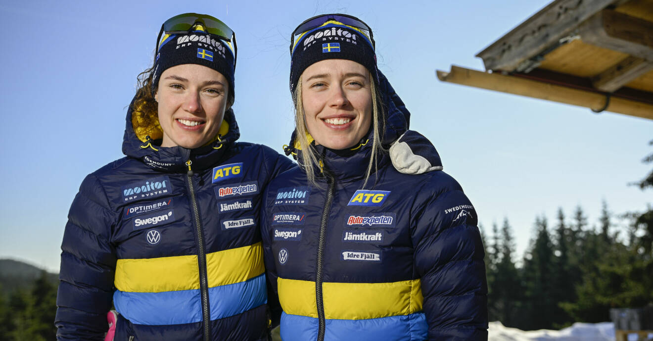 Hanna Öberg och Elvira Öberg.