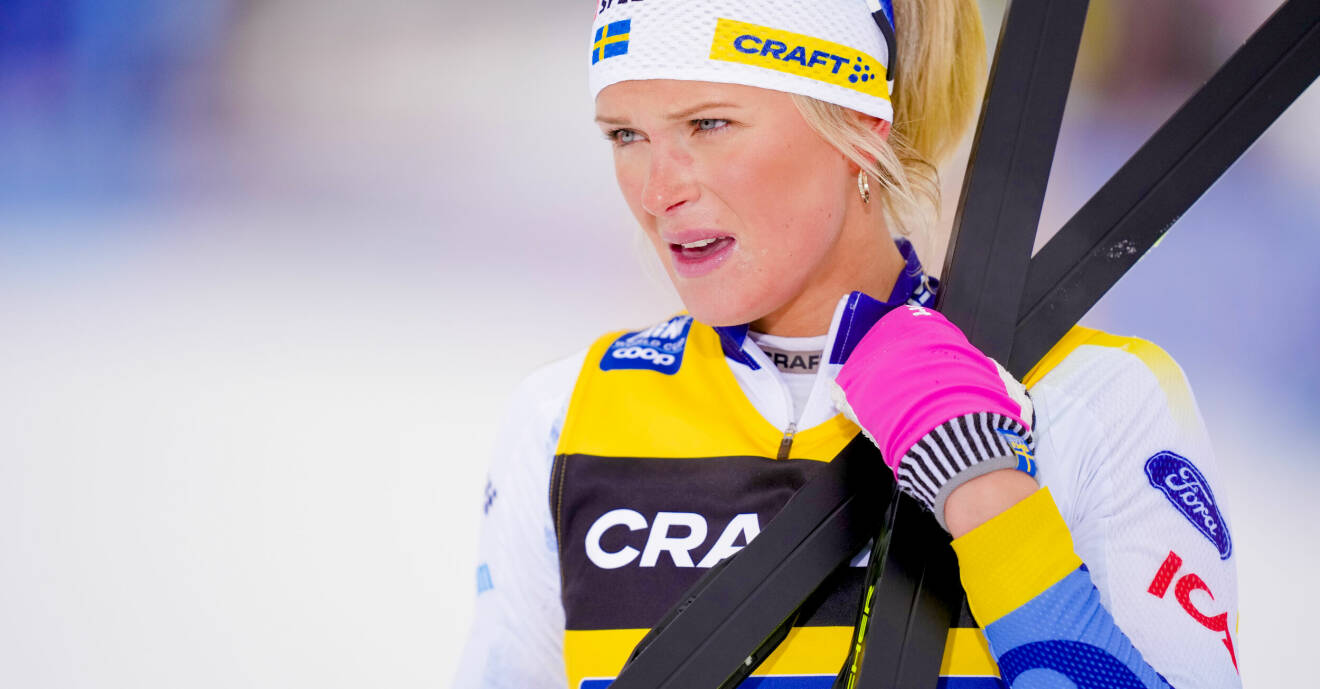Frida Karlsson kraschade efter målgången i Tour de Ski. Men vann ändå hela touren.