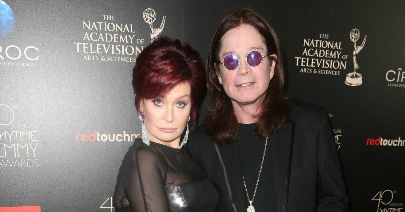 Sharon Osbourne and Ozzy Osbourne.