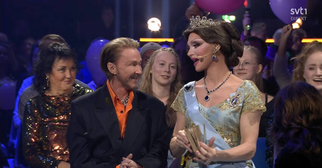 SVT gör narr av drottning Silvia och kung Carl Gustaf i Melodifestivalen