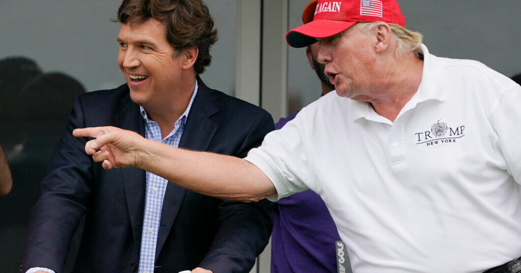 Tucker Carlsons privata meddelande offentliga: ”Jag hatar Trump”
