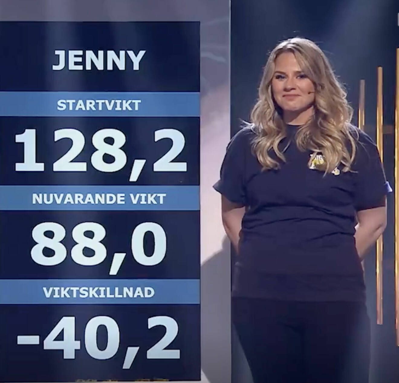 Jenny Andersson i Biggest loser