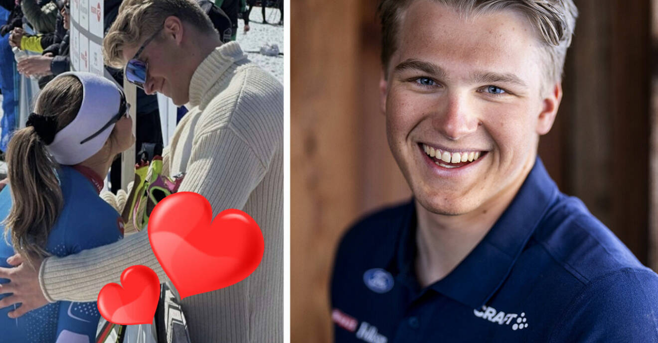 Edvin Angers nya kärlek bekräftas – norskan Emma Axelsson är skidstjärnans flickvän.