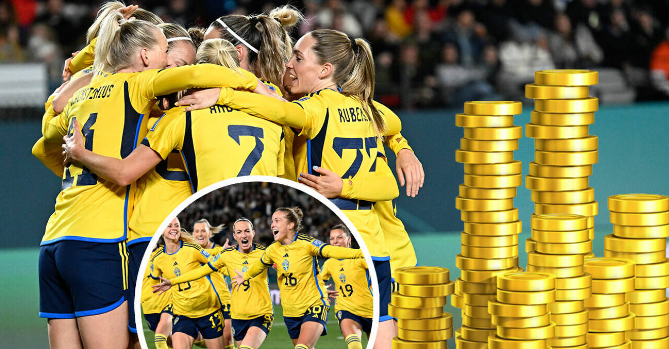 Seger i VM-kvartsfinalen – då fick varje svensk en stor miljonbonus.