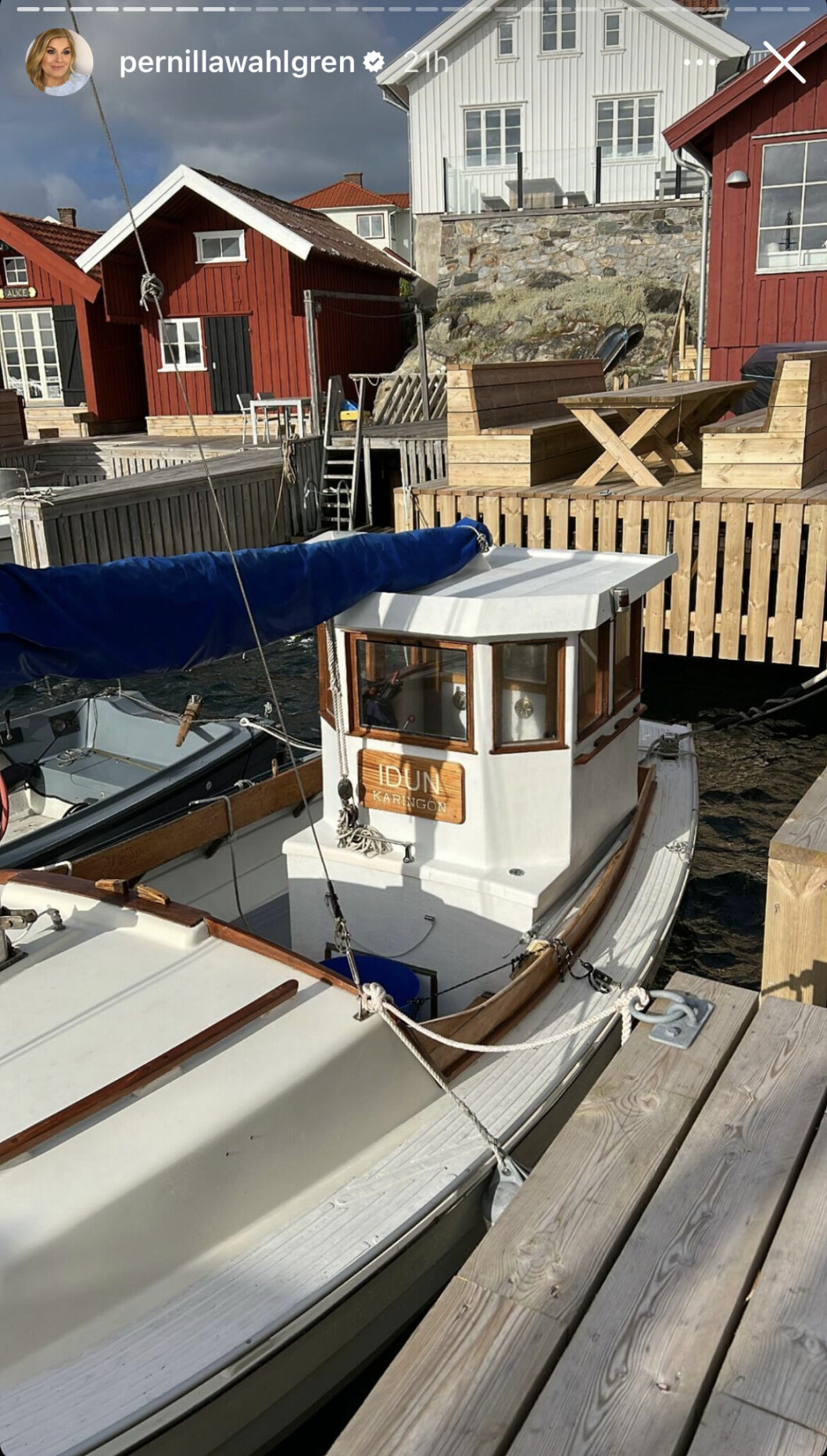 Det här är verkligen skärgårdsmiljö!