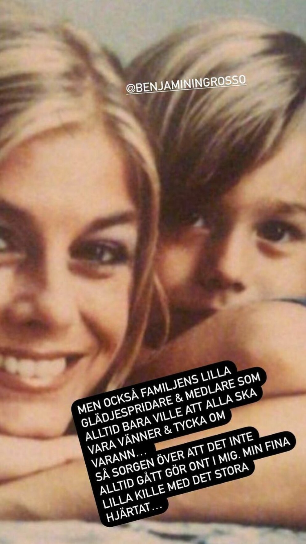 Pernilla Wahlgren & Benjamin Ingrosso