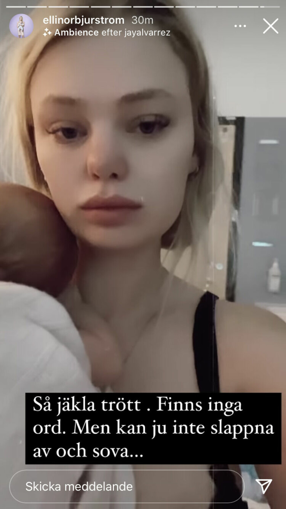 Ellinor med dottern Novali.