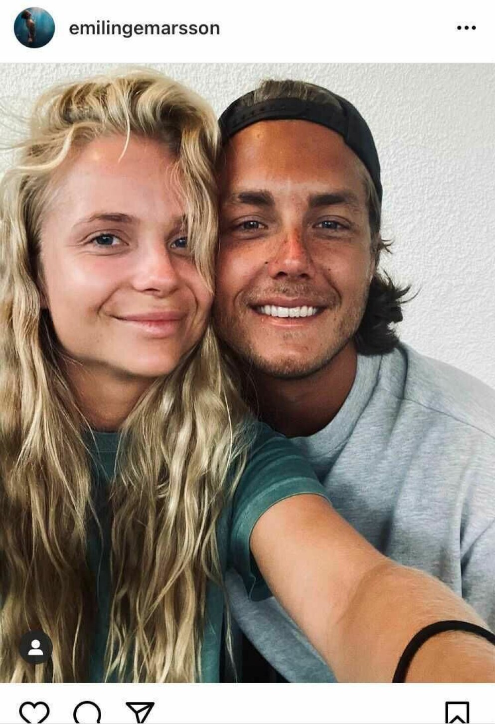 Emil och nya flickvännen Paulinam