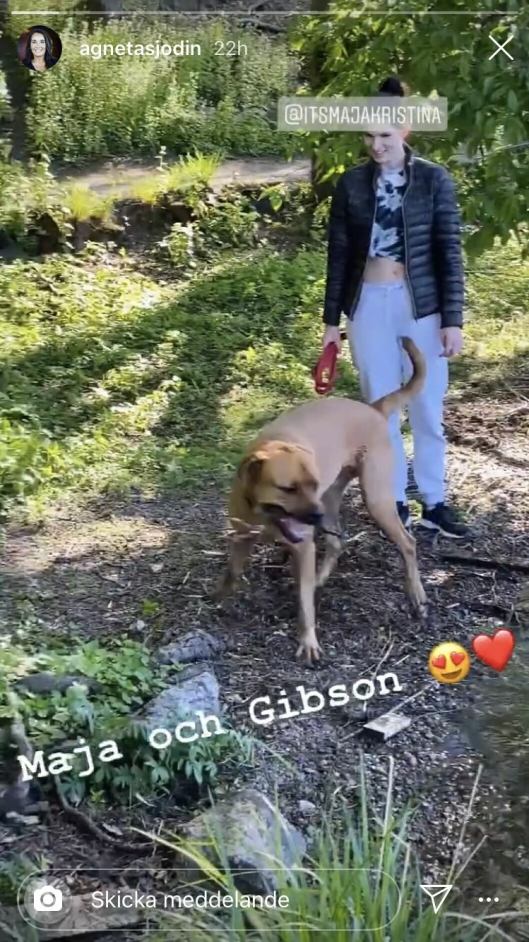 Foto: Instagram Maja Strömstedt