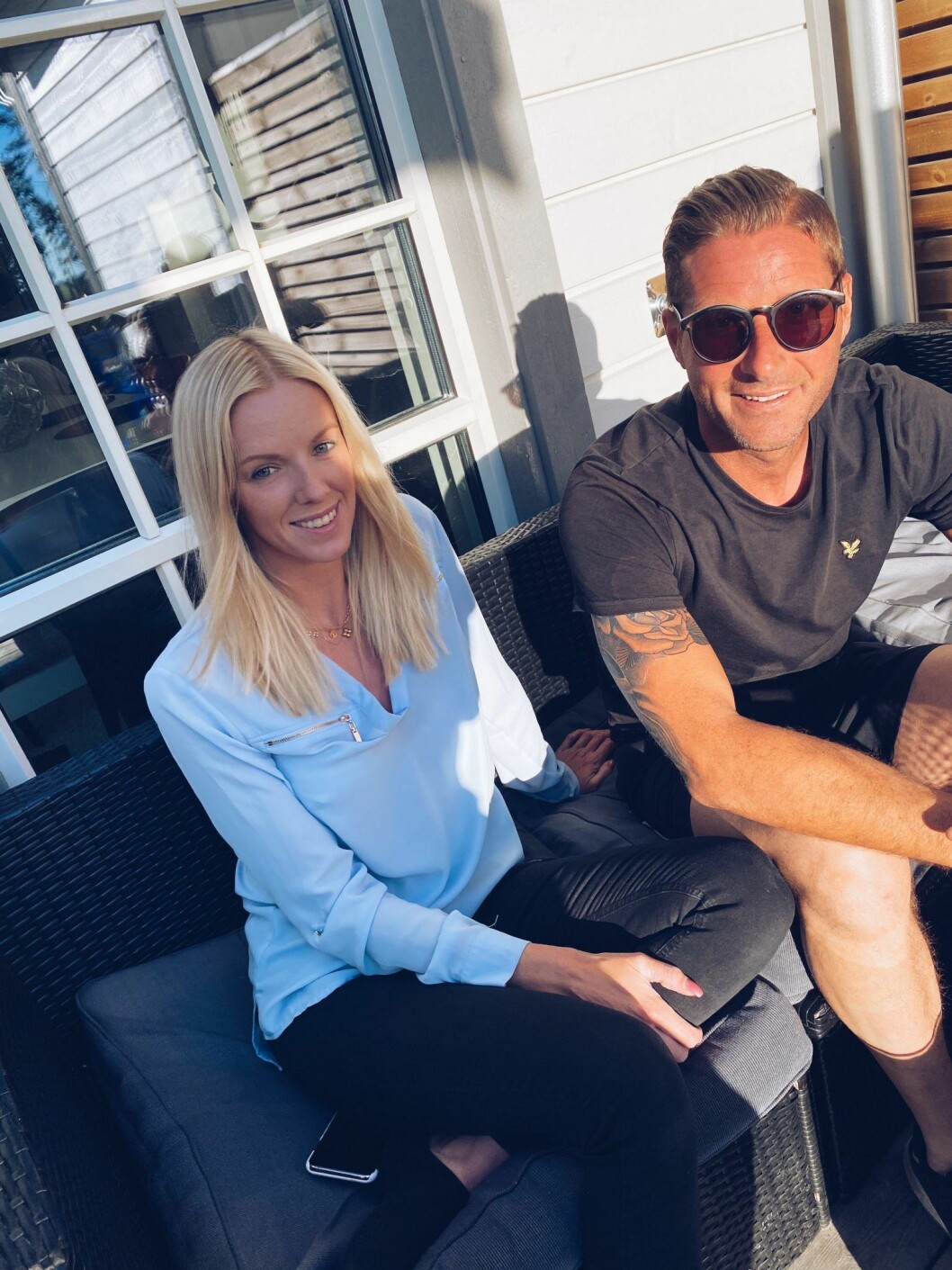 Foto: Privat Peter Bysell och flickvännen Sofie