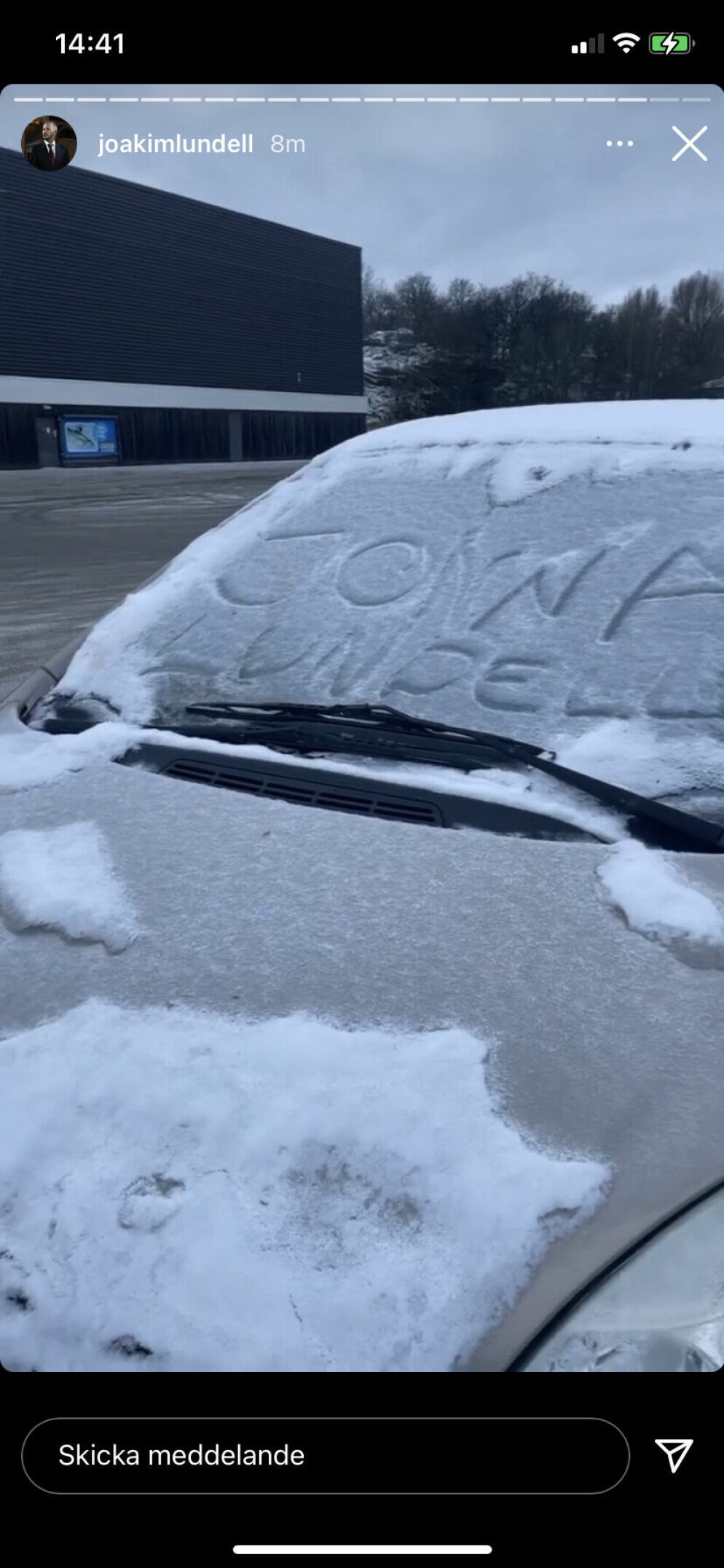 Personen/personerna visste om vems bil de vandaliserade. JOAKIM LUNDELL