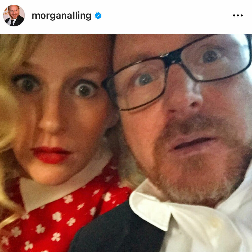 <span class=" italic" data-lab-italic_desktop="italic">Anna-Maria och Morgan Alling. Foto: Morgan Alling/Instagram</span>