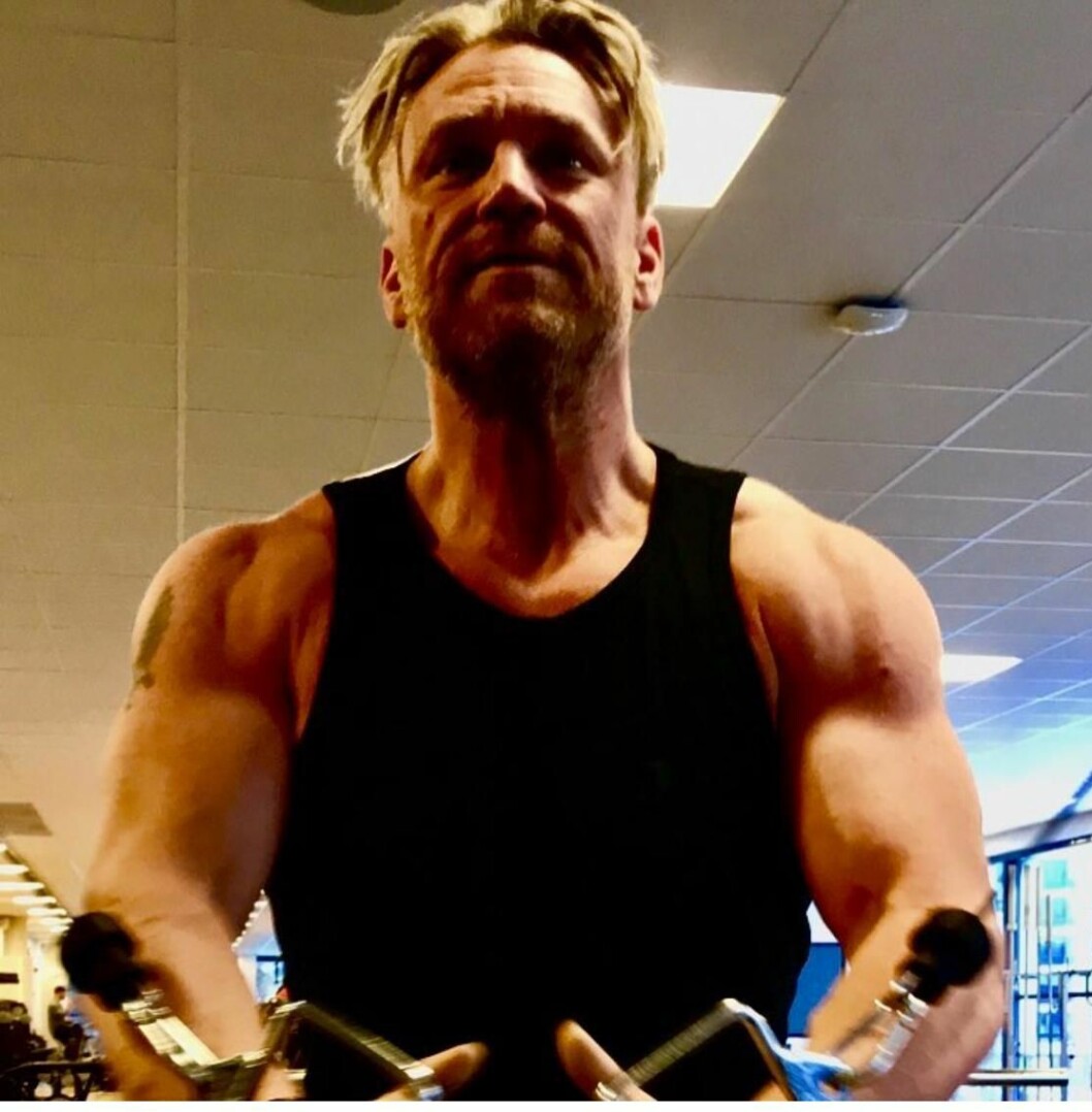 Michael Fridebäck två år efter sin vinst i Biggest loser. Michael Fridebäck vinnare av Biggest loser