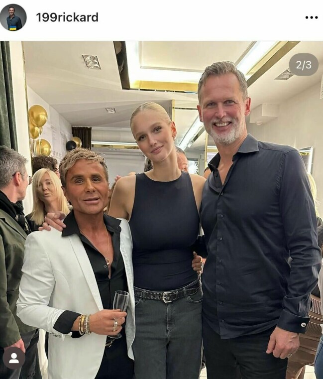 Screenshot Rickard Sjöbergs Instagram. Rickard Sjöberg