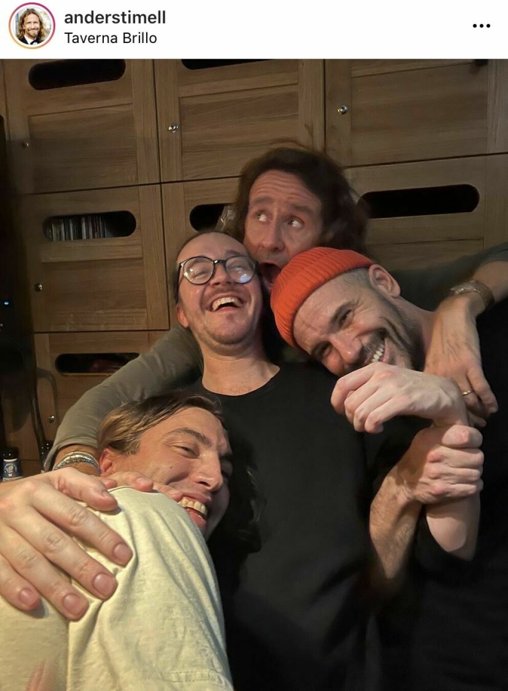 <span class=" bold" data-lab-bold_desktop="bold">Bilder från Anders Timell och Martin Stenmarcks festkväll på Taverna Brillo.</span>