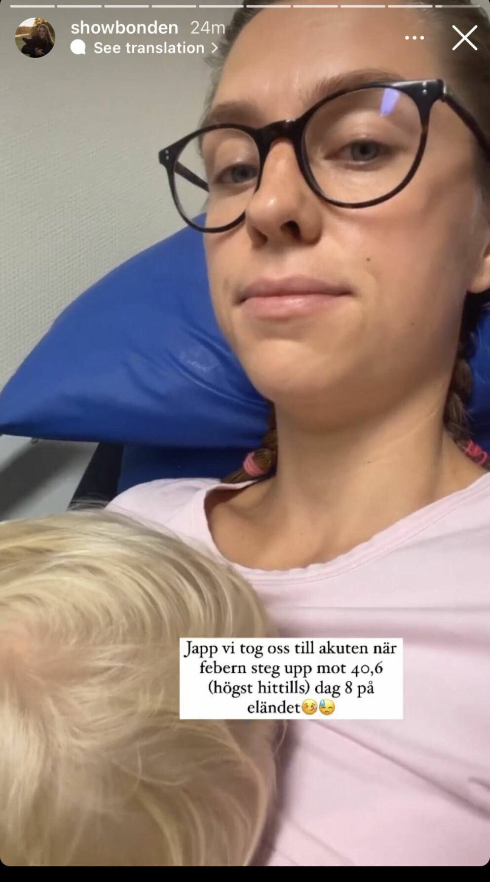 Susanna Karlsson med sonen Tor. Susanna Karlsson