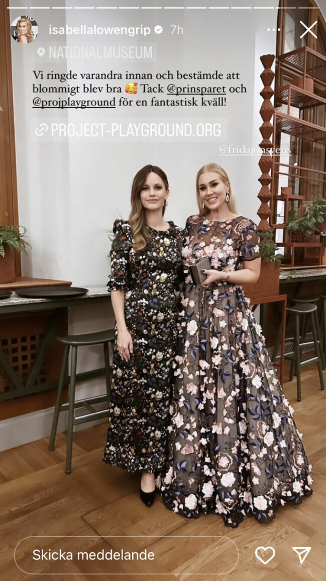 Prinsessan Sofia och Isabella Löwengrip