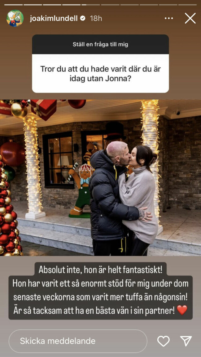 Joakim och Jonna Lundell Joakim och Jonna Lundell