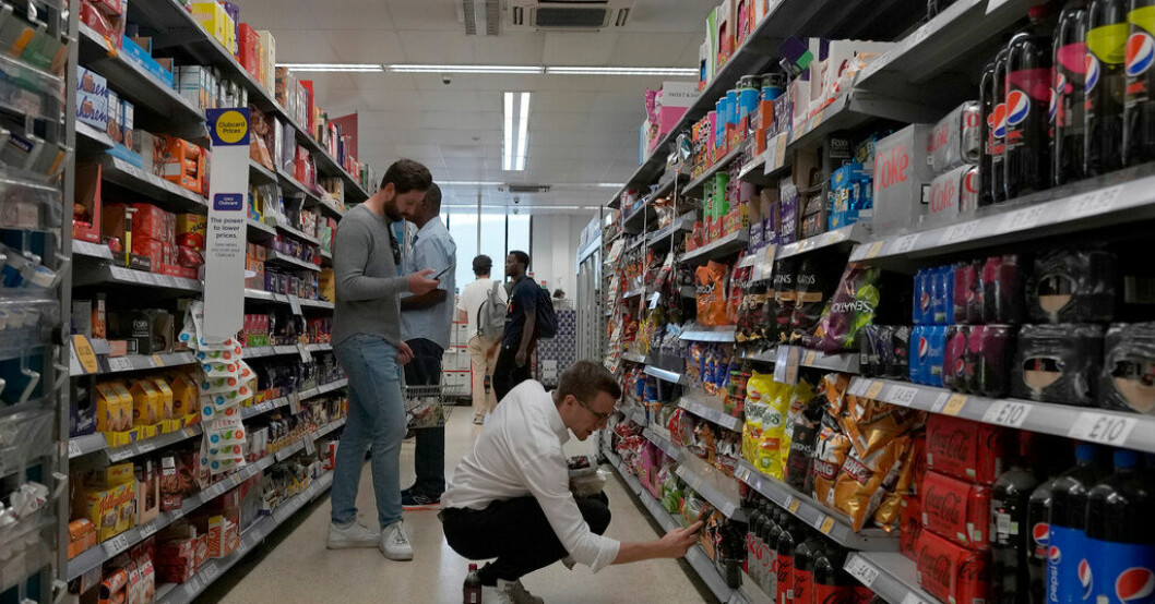 Inflationen var oväntat hög i Storbritannien i mars, vilket får marknaden att räkna med fler räntehöjningar. Arkivbild. Pundet lyfter – oväntat hög inflation