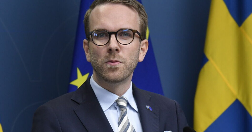 Infrastruktur- och bostadsminister Andreas Carlson. Arkivbild Utredning om kommunal förköpsrätt begränsas