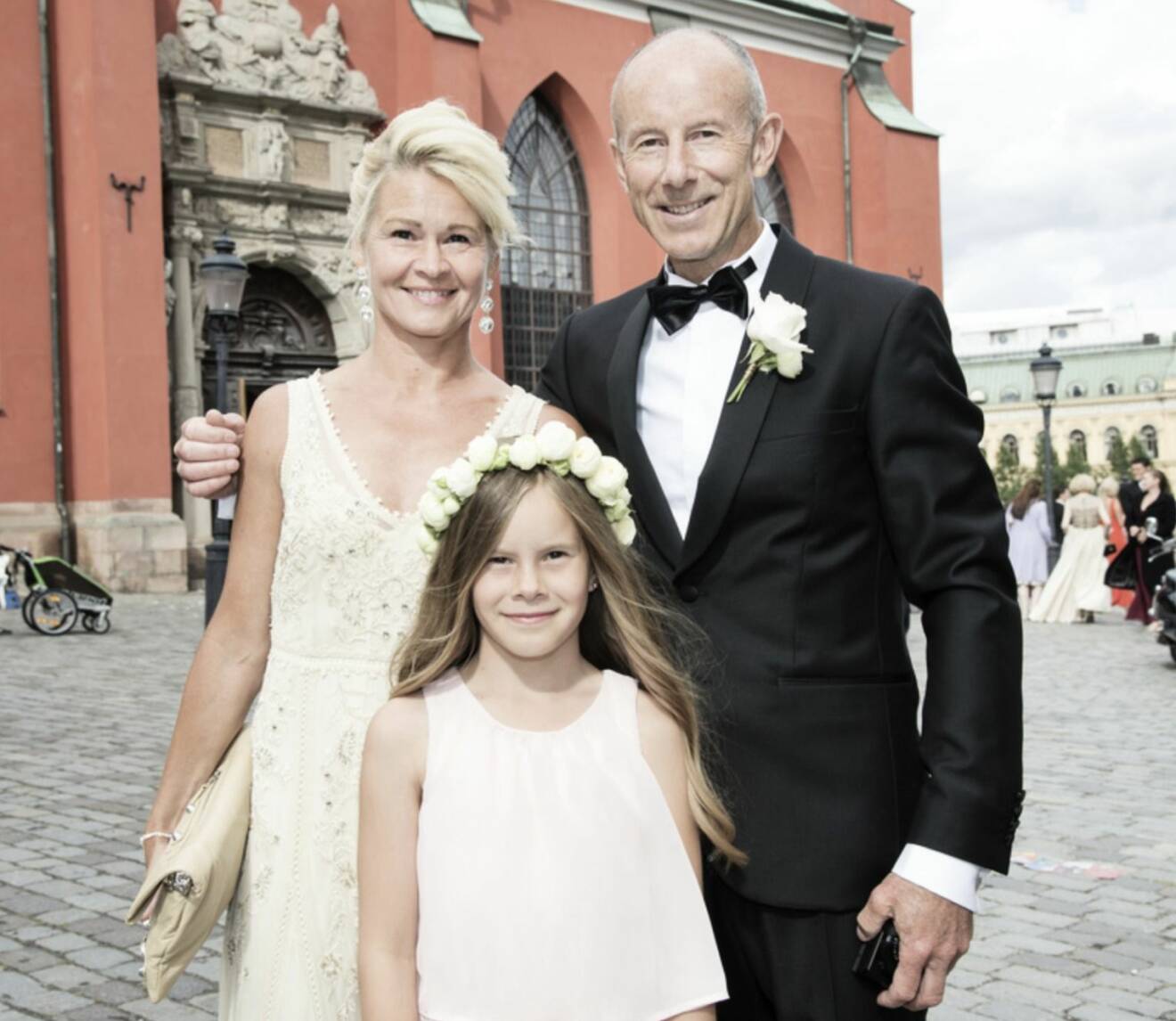 Ingemark Stenmark på dottern Nathalie Stenmarks bröllop