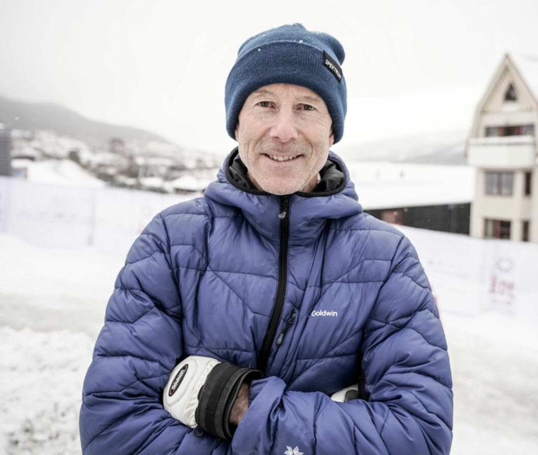 FOTO: Michael Kappeler/TT Ingemar Stenmark i Superstars på hemmaplan