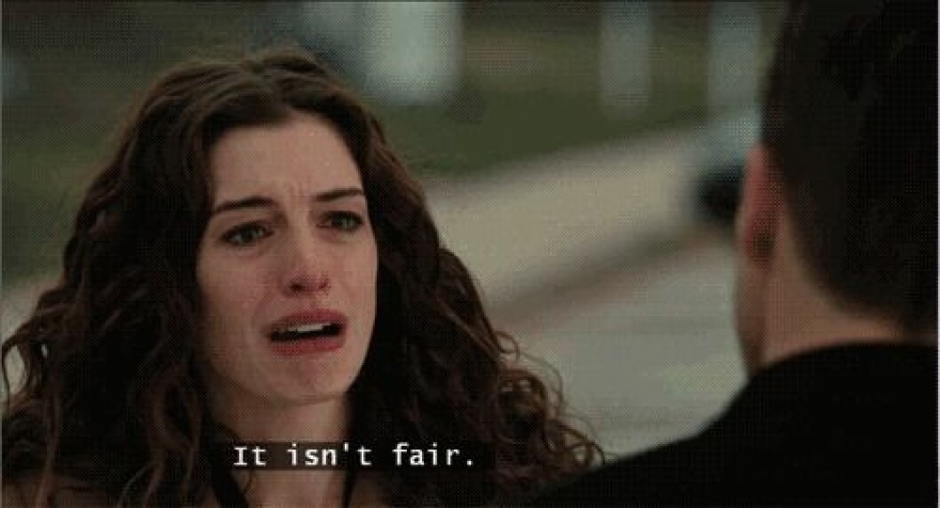 Via: <a href="http://giphy.com/gifs/sad-not-fair-crying-CMRWlA55AYLpS">Giphy</a> inte rattvist