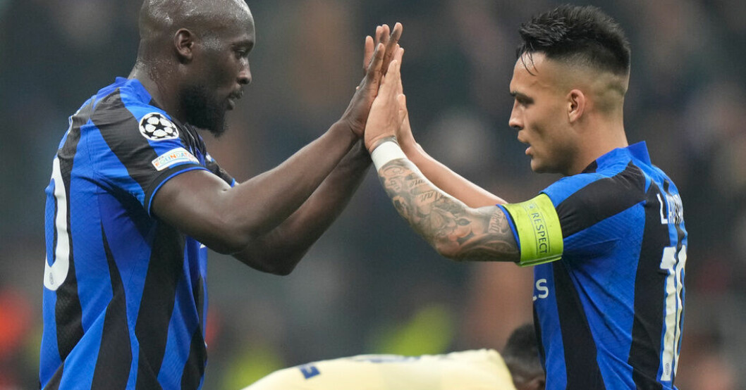 Inter har radat upp fem raka segrar inför det heta semifinalmötet med Milan i Champions League, mycket tack vare de här två herrarna. Anfallsduon Romelu Lukaku och Lautaro Martínez har tillsammans stått för tio av de senaste 14 målen. Arkivbild. "LuLa" i strålande form – oro för Leão i Milan