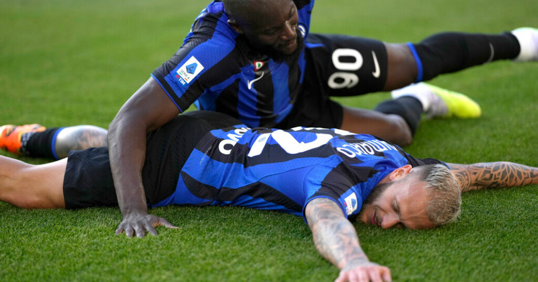 Inters två stora matchhjältar mot Roma: Romelu Lukaku och Federico Dimarco. Dubbel glädje i Milano inför heta derbyt