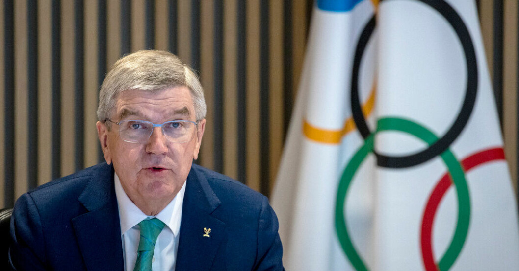 IOK:s ordförande Thomas Bach. Arkivbild. EU-parlamentet fördömer IOK: "En skam"